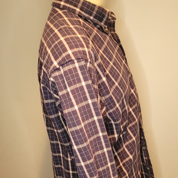 Woolrich Flannel Size XL Blue - Picture 6 of 6